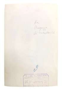 Gloeden, Wilhelm von (1856-1931) - n. 0003 verso. La ragazza di Mandanici. Timbrata. Cm 11x16. Aste LaRosa