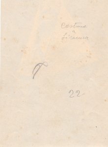 Gloeden, Wilhelm von (1856-1931) - n. 0022 verso - Costume a Siracusa - ex Texbraun Collection, Galerie David Guiraud, Paris