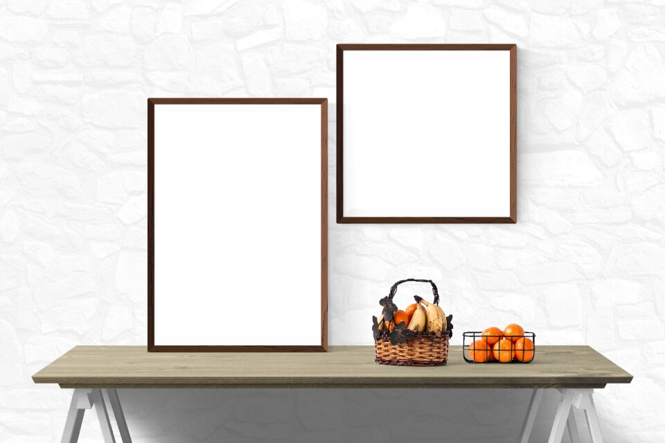 Template presentation desk