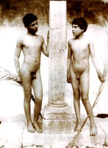 Gloeden, Wilhelm von (1856-1931) - n. 0154 - da - Amore e arte, p. 78