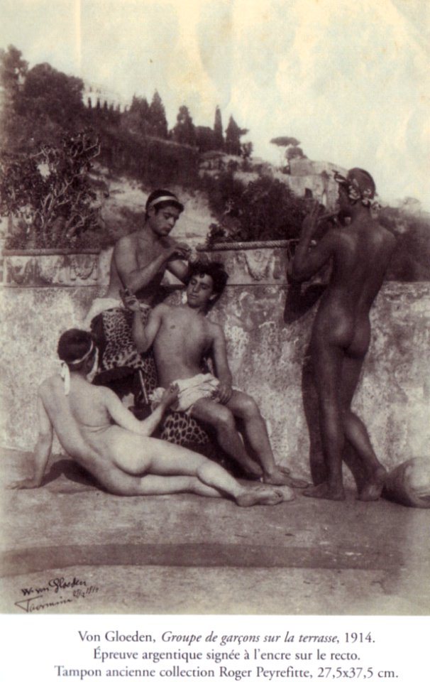 Gloeden, Wilhelm von (1856-1931) - n. 0030 - Ragazzi a Posillipo - da - Poésies arcadiennes