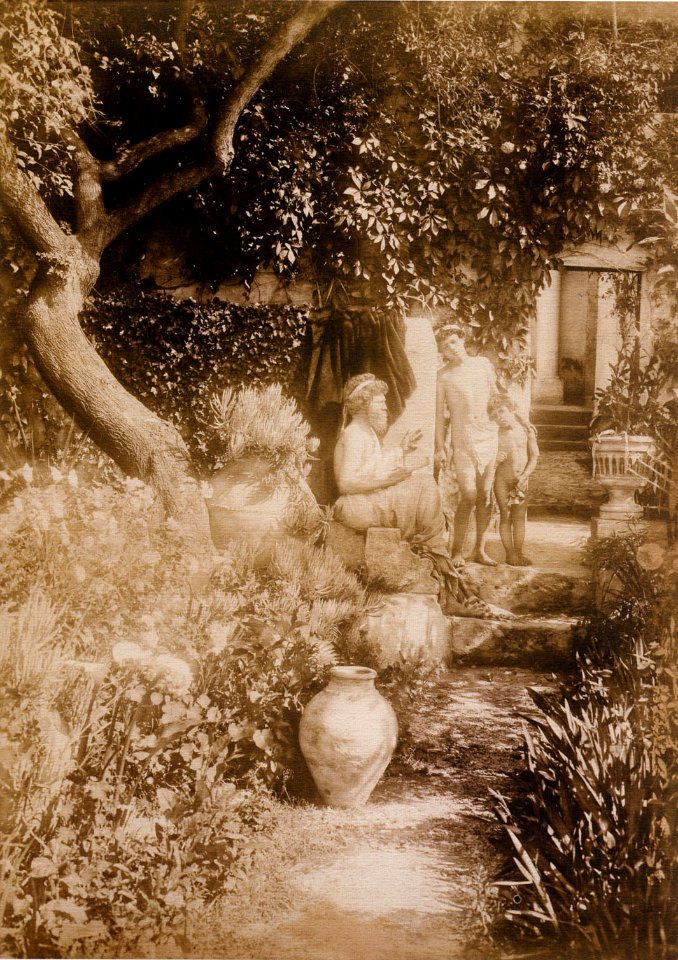 Gloeden, Wilhelm von (1856-1931) - n. 0041 - Il veggente cieco - Sicilia Mitica Arcadia p. 53