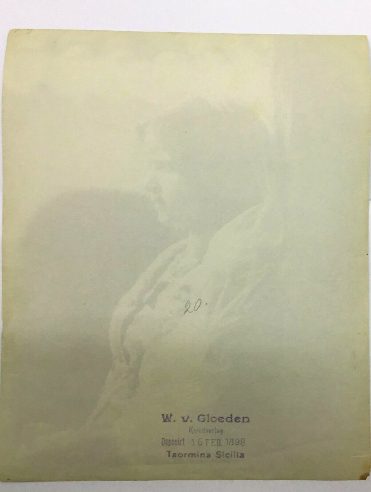 Gloeden, Wilhelm von (1856-1931) - n. 0020 verso - ebay