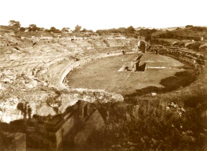 Gloeden, Wilhelm von (1856-1931) - n. 0107 - Anfiteatro di Siracusa