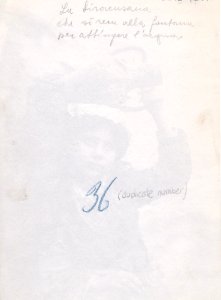 Gloeden, Wilhelm von (1856-1931) - n. 0036 - unstamped - ex Texbraun Collection, Galerie David Guiraud, Paris-verso