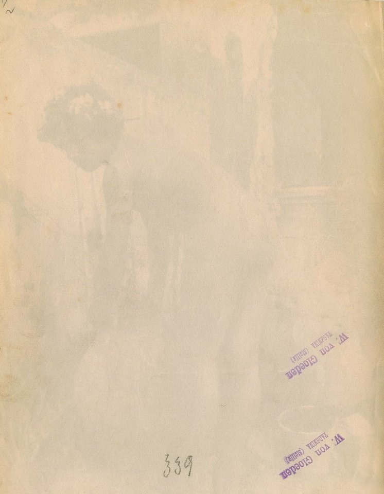 Gloeden, Wilhelm von (1856-1931) - n. 0339 verso