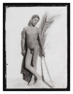 Gloeden, Wilhelm von (1856-1931) - n. 0143 - da - Auch ich in Arkadien, p. 166
