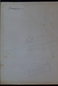 Gloeden, Wilhelm von (1856-1931) - n. 0063 verso - Santa Caterina - Timbrata, cm 18x24 - 2-9-1910
