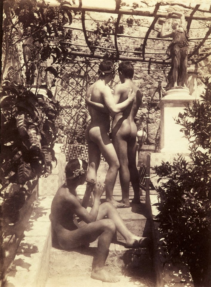Gloeden, Wilhelm von (1856-1931) - n. 0183 - da - Junglige in Arkadien, 1991 & Auch ich in Arkadien, p. 128
