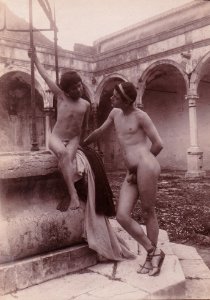 Gloeden, Wilhelm von (1856-1931) - n. 0438 recto - Deponirt 04 Sep 1902 - ex Texbraun Collection, Galerie David Guiraud, Paris