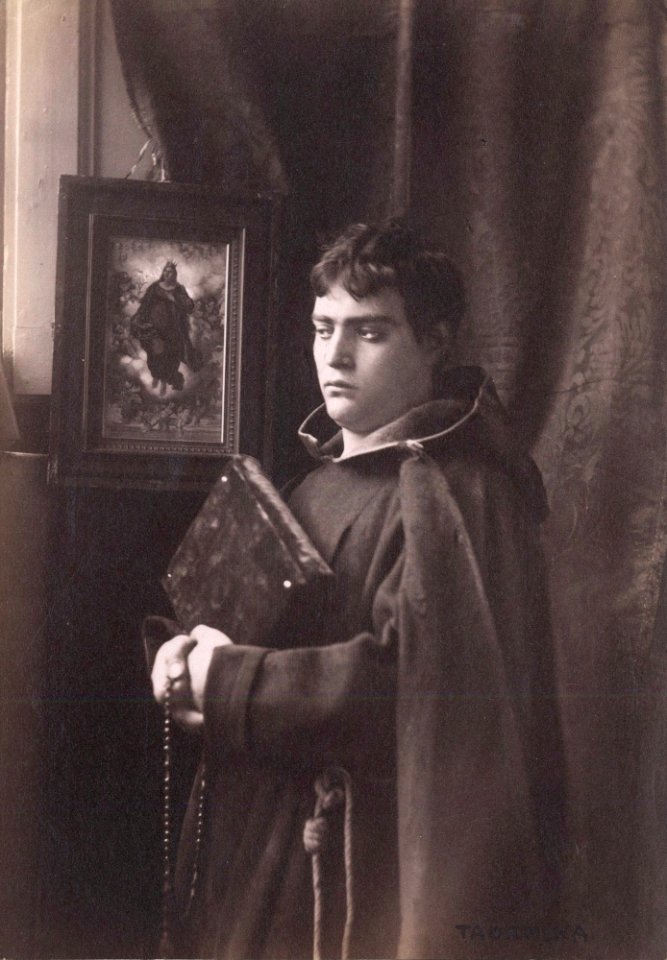 Gloeden, Wilhelm von (1856-1931) - n. 0146 - Lutero bianco - ex Texbraun Collection, Galerie David Guiraud, Paris, recto