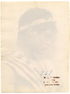 Gloeden, Wilhelm von (1856-1931) - n. 0242 v - Deposirt 9 Oct 1902