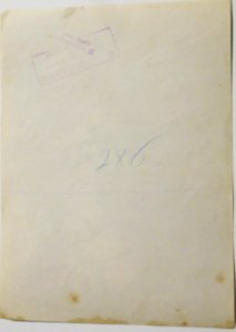 Gloeden, Wilhelm von (1856-1931) - n. 0286 verso