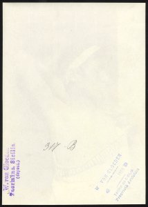 Gloeden, Wilhelm von (1856-1931) - n. 0317 B - verso