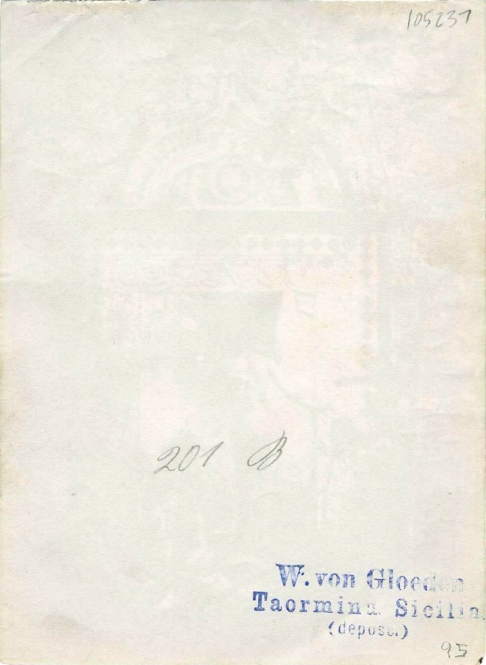 Gloeden, Wilhelm von (1856-1931) - n. 0201 B - verso - ebay