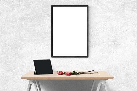 Template presentation desk