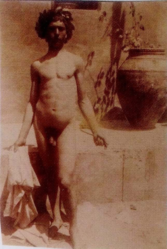 Gloeden, Wilhelm von (1856-1931) - n. 0486 - Auch ich in Arkadien, p. 26 - 4-9-1913