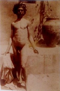 Gloeden, Wilhelm von (1856-1931) - n. 0486 - Auch ich in Arkadien, p. 26 - 4-9-1913