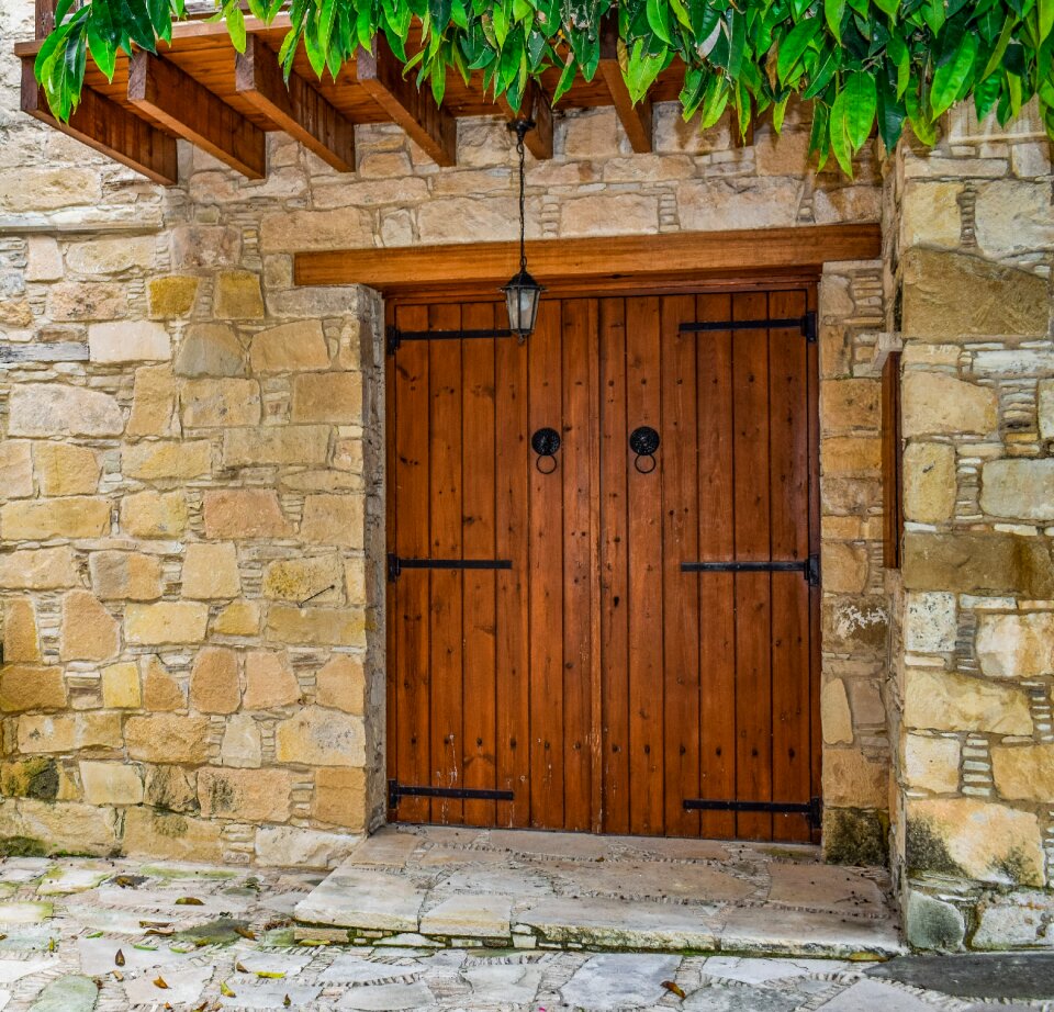 Wall entrance architecture photo