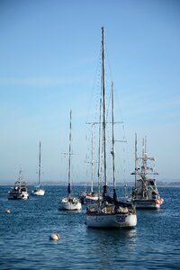 Sea marine sailboat photo