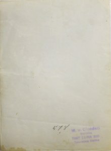 Gloeden, Wilhelm von (1856-1931) - n. 0578v - Deponirt 26 Feb 1899 - Asta Gonnelli