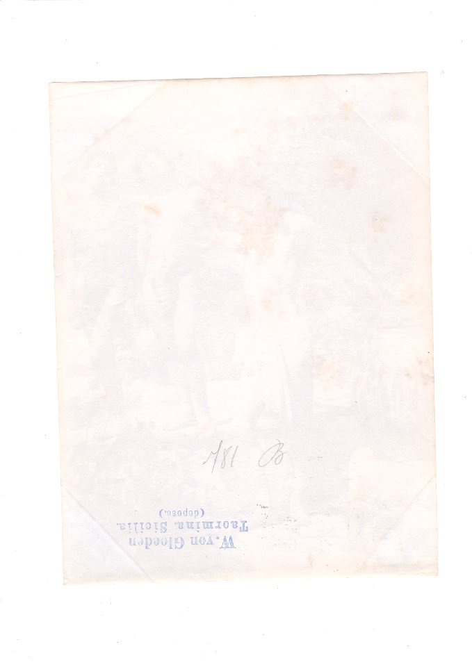 Gloeden, Wilhelm von (1856-1931) - n. 0781v - ex Texbraun Collection, Galerie David Guiraud, Paris
