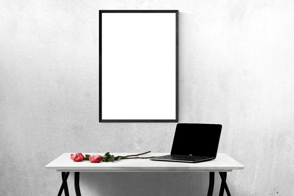 Template presentation desk