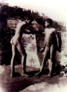Gloeden, Wilhelm von (1856-1931) - n. 1316 - Auch ich in Arkadien, p. 105