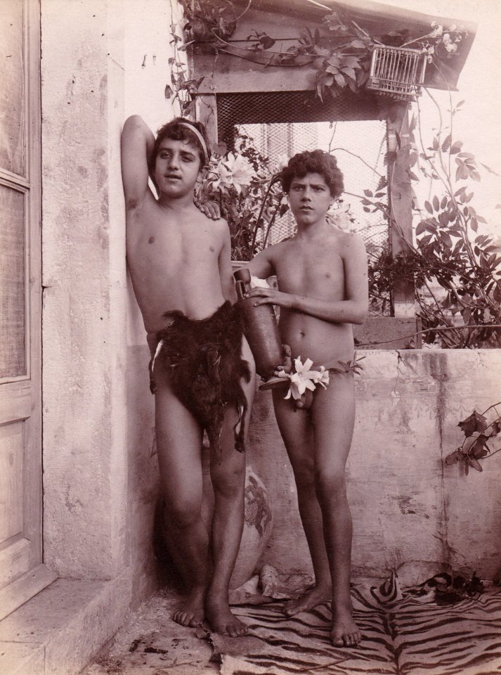 Gloeden, Wilhelm von (1856-1931) - n. 1139 bis recto - Deponirt 25 Dez 1902 - ex Texbraun Collection, Galerie David Guiraud, Paris