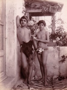Gloeden, Wilhelm von (1856-1931) - n. 1139 bis recto - Deponirt 25 Dez 1902 - ex Texbraun Collection, Galerie David Guiraud, Paris