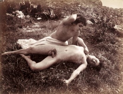 Gloeden, Wilhelm von (1856-1931) - n. 1208 - cm 16,8 x 22,4 - Alinari, p. 101