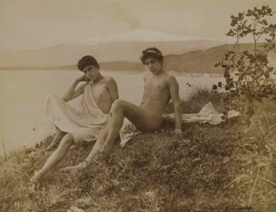 Gloeden, Wilhelm von (1856-1931) - n. 1209 - Timbrata e datata 14 Mar 1905 - Dal sito Verdeau