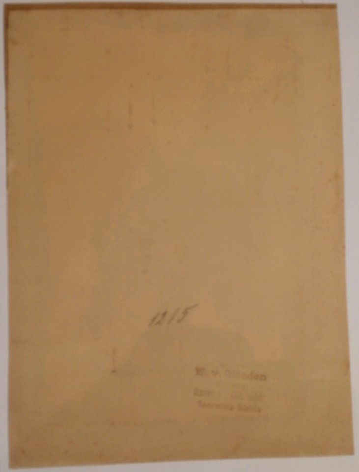 Gloeden, Wilhelm von (1856-1931) - n. 1215 verso - Deponirt 01 Aug 1899 - Le Mouel 14-06-2017