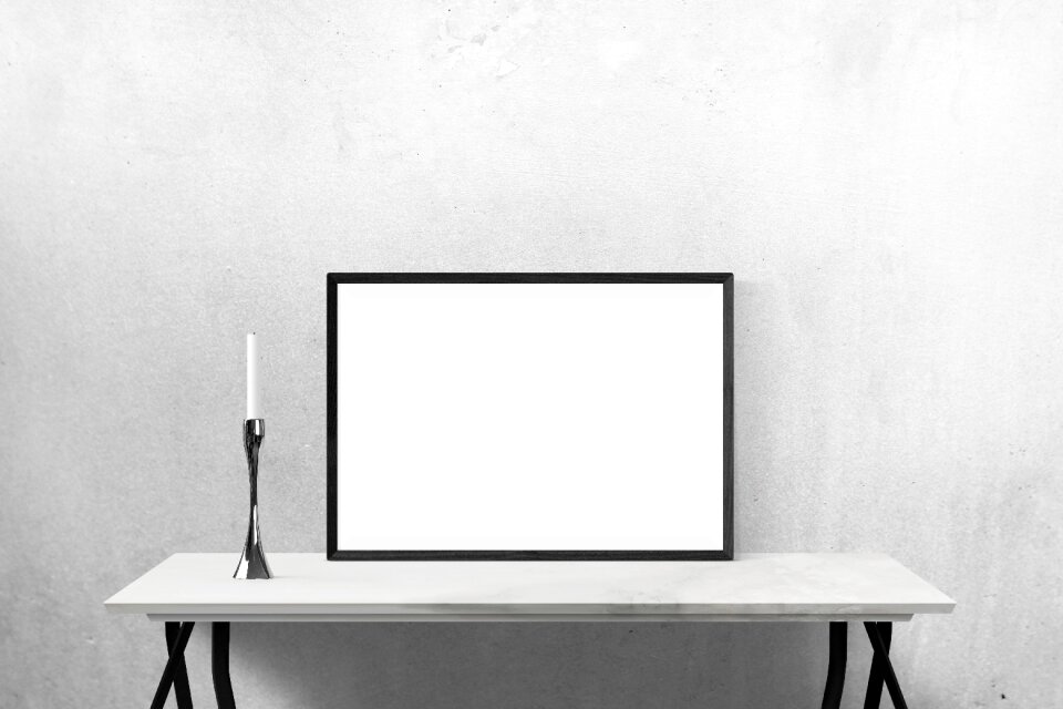 Template presentation desk