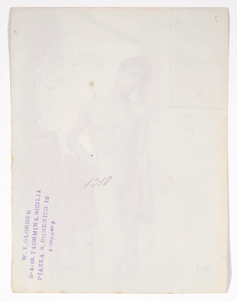 Gloeden, Wilhelm von (1856-1931) - n. 1310 verso - Invaluable