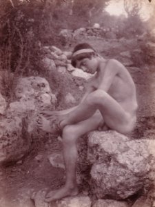 Gloeden, Wilhelm von (1856-1931) - n. 1940 - 21-08-1904 - ex Texbraun Collection, Galerie David Guiraud, Paris photo