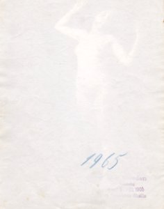 Gloeden, Wilhelm von (1856-1931) - n. 1965 - 09 02 1903 - ex Texbraun Collection, Galerie David Guiraud, Paris - verso