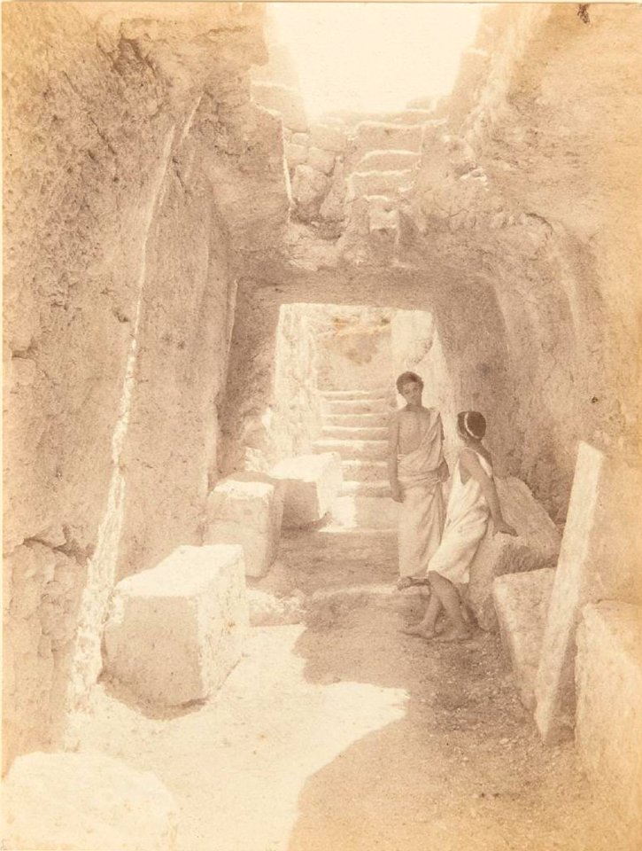 Gloeden, Wilhelm von (1856-1931) - n. 1572 recto - Siracusa - Castello Eurialo