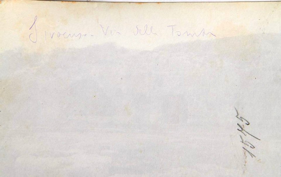 Gloeden, Wilhelm von (1856-1931) - n. 1575 verso - dettaglio
