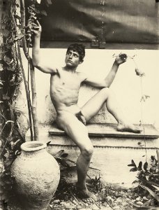Gloeden, Wilhelm von (1856-1931) - n. 1607 - Sicilianboys p. 2 & Auch ich in Arkadein, p. 126