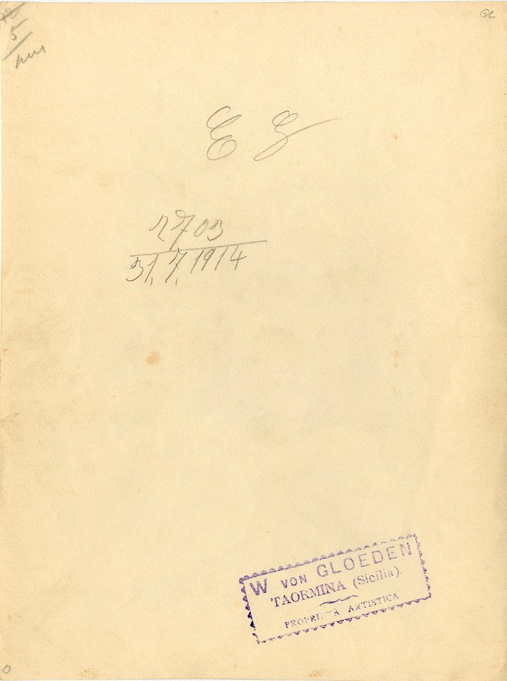 Gloeden, Wilhelm von (1856-1931) - n. 2703 verso - Tripolitana - Levy Collection - Millon auctions