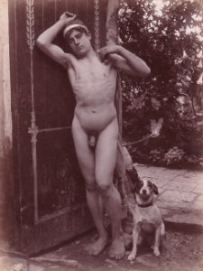Gloeden, Wilhelm von (1856-1931) - n. 2039 - 21 Ago. 1904 - ex Texbraun Collection, Galerie David Guiraud, Paris - recto
