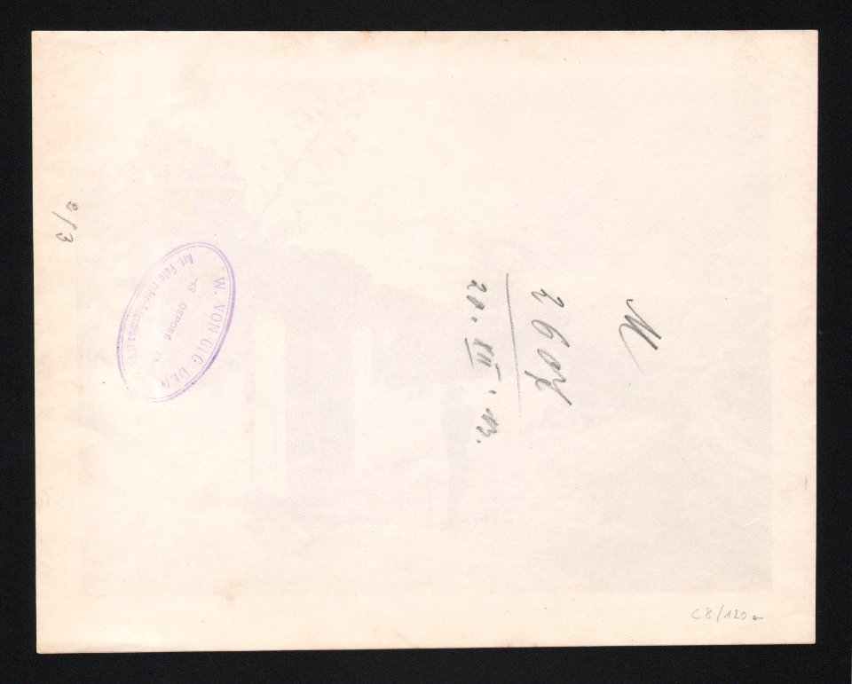Gloeden, Wilhelm von (1856-1931) - n. 2607 verso