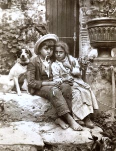 Gloeden, Wilhelm von (1856-1931) - n. 2145 - Sehnsucht, p. 94 - Cm 17 x 22,5