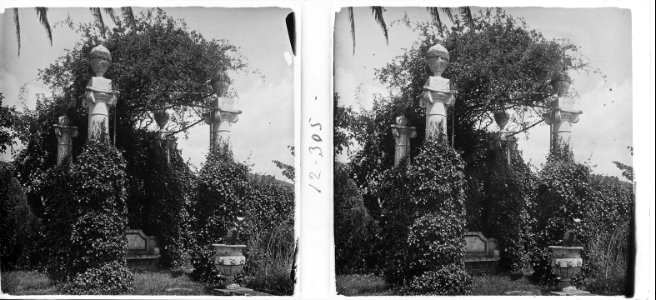 Glorieta ornamentada de Can Gloria