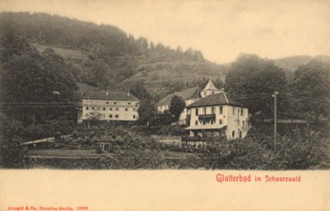 Glotterbad, Baden-Württemberg - Gebäudeansicht (Zeno Ansichtskarten)