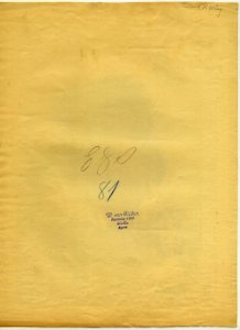 Gloeden, Wilhelm von (1856-1931) - n. G 0081 verso