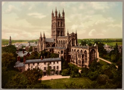 Gloucester Cathedral S.E. LCCN2017659701