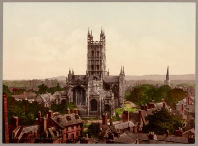 Gloucester. Cathedral from Church Tower LCCN2017659700