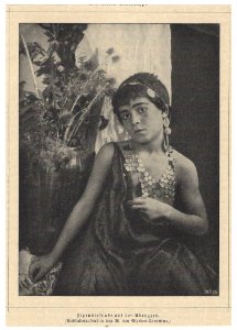 Gloeden, Wilhelm von (1856-1931) - Zigeunerknabe aus den Abruzzen. From Franz Goerke, Die Kunst in der photographie, Jahrgang 5, 1901